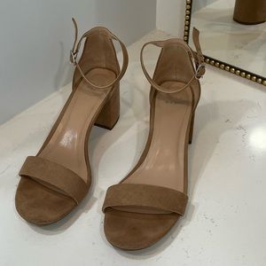 Nude suede A New Day sandals